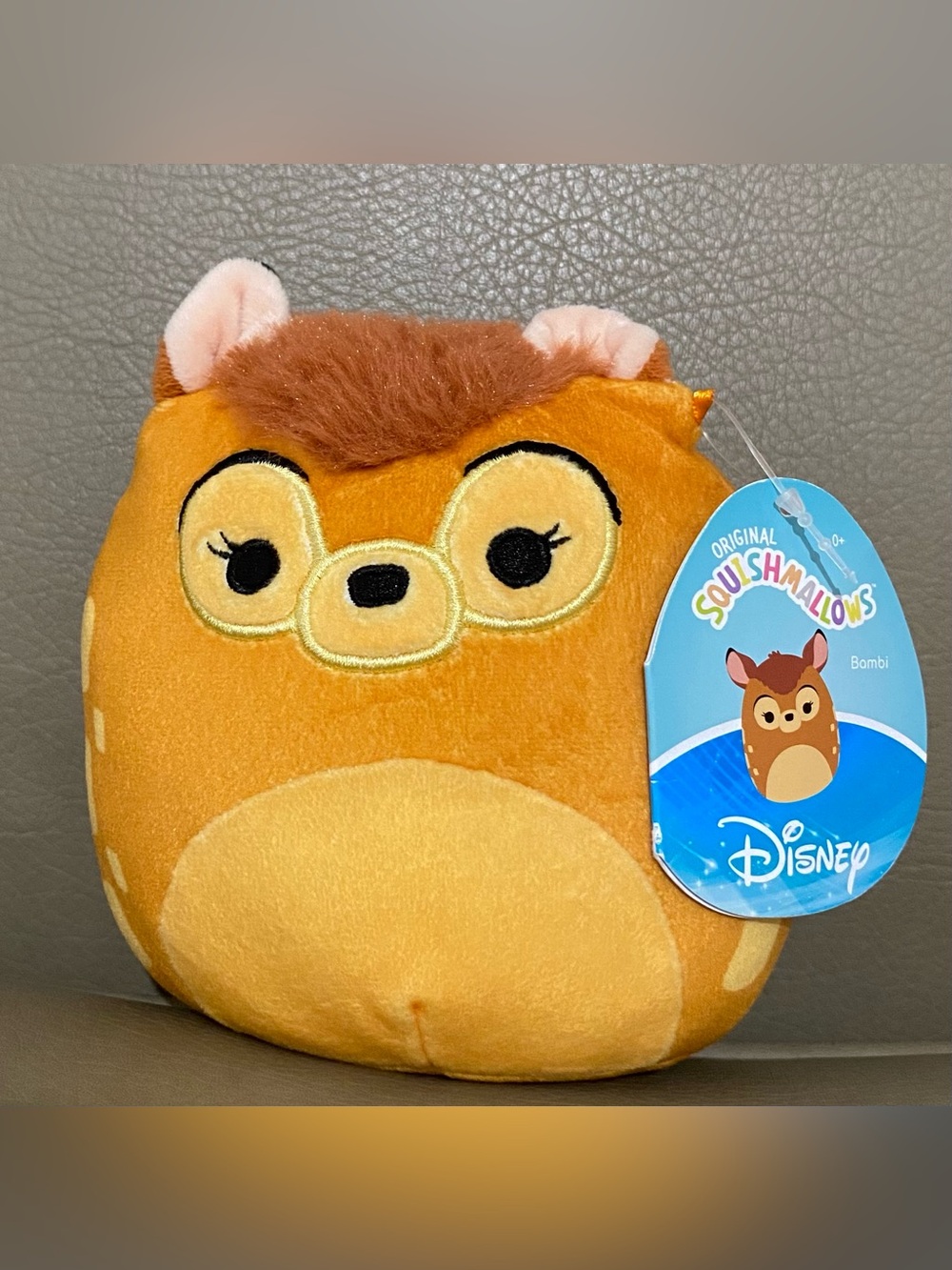Squishmallows Disney Bambi-Inspired Orange and Brown Plush